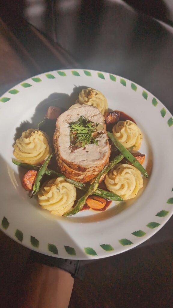 Chicken roulade