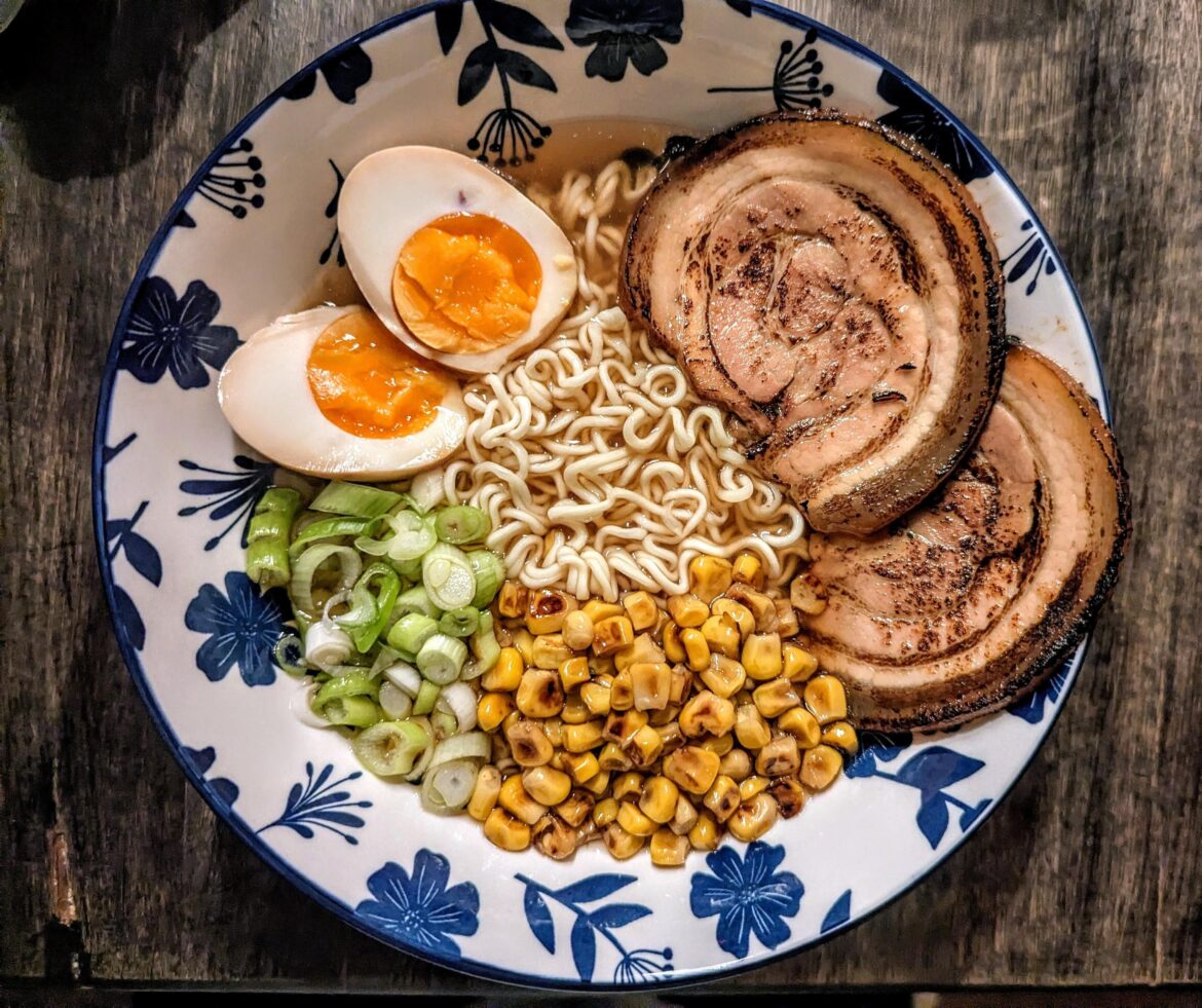 Tonkotsu Ramen first attempt