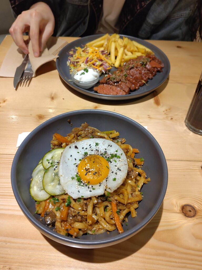 Some of the delicious food my partner and I ate on our trip to Porto 🌿