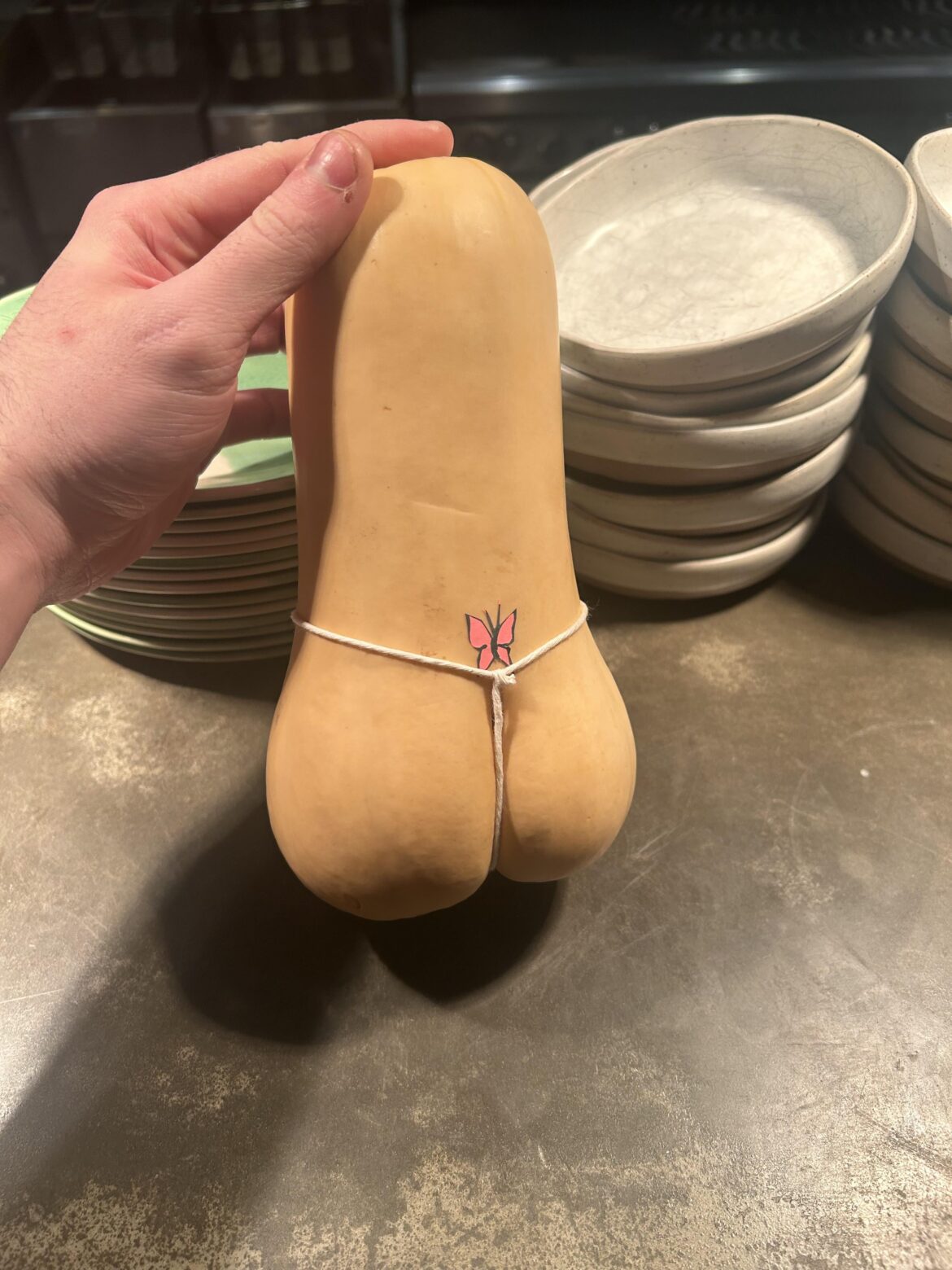 This shit I walk into in the morning