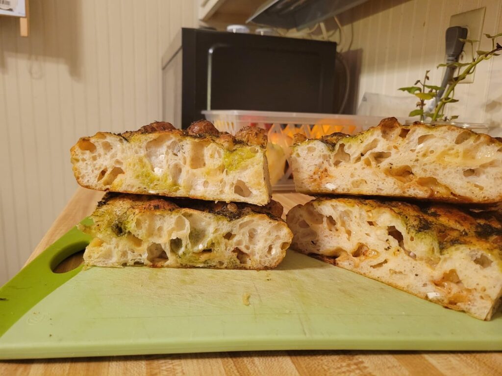 I love making focaccia! It's so easy!