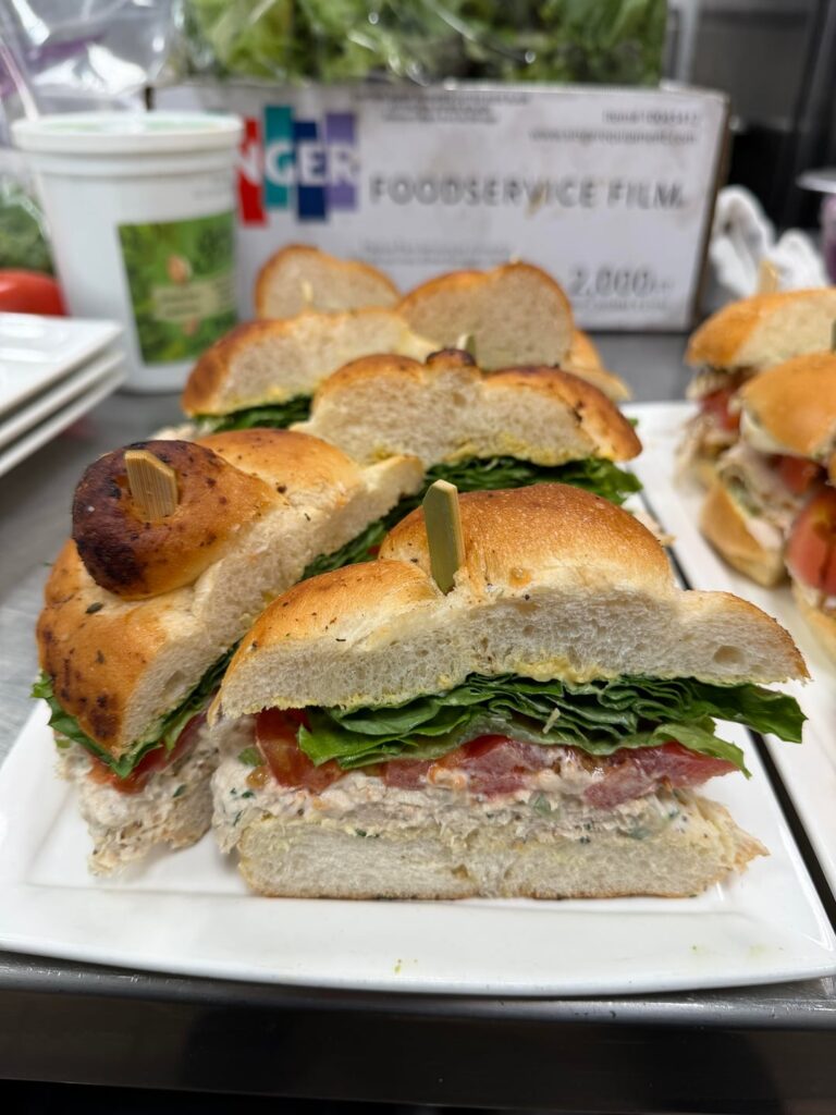 Sandwiches I made today.