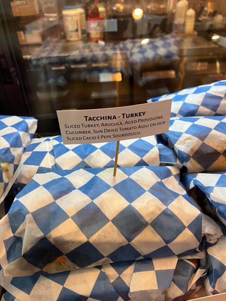 Had me at “cacio e pepe sourdough”