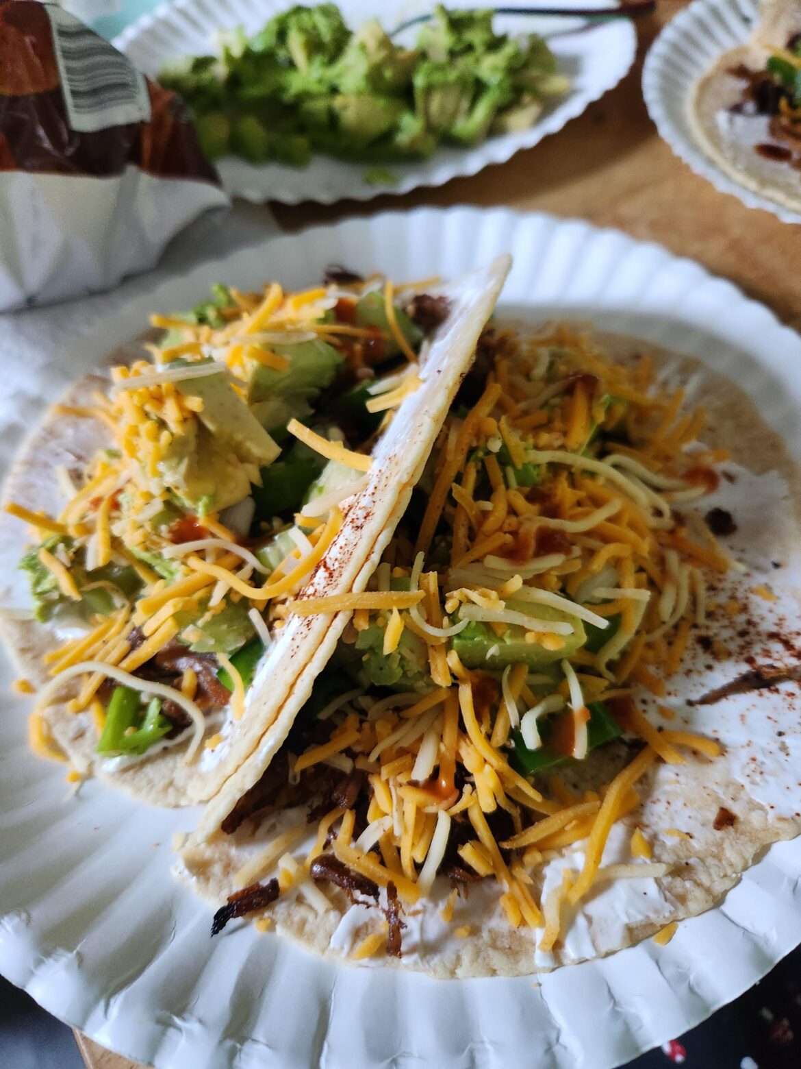Pulled pork tacos