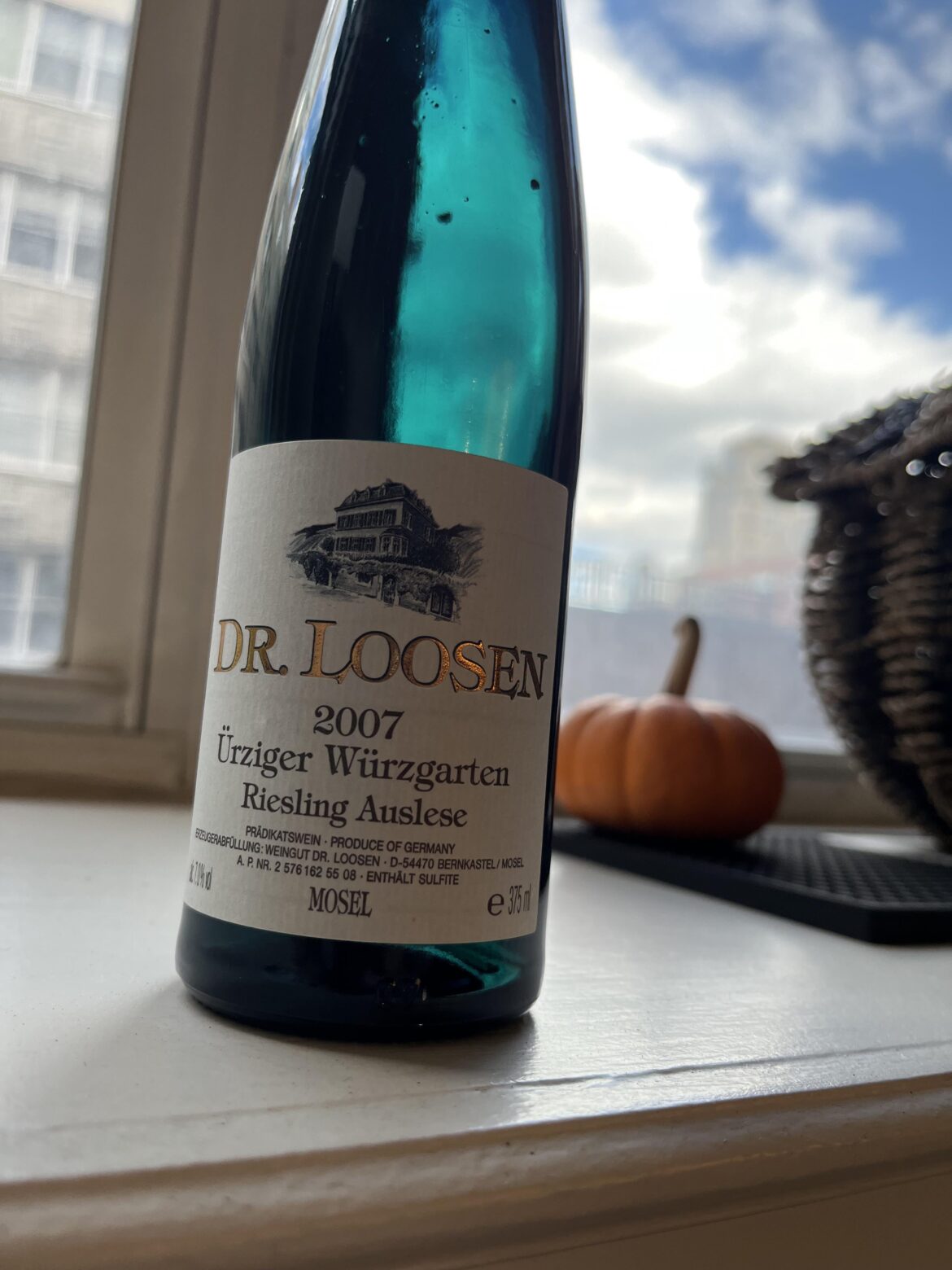 My first “aged” Riesling…