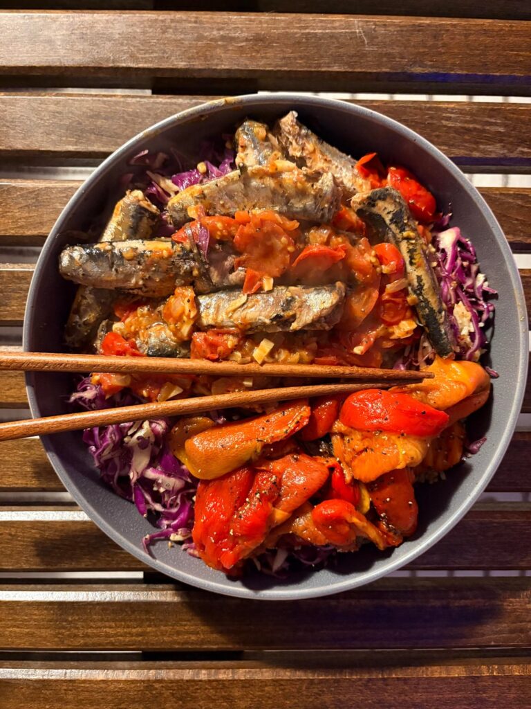 Cabbage & Sardines