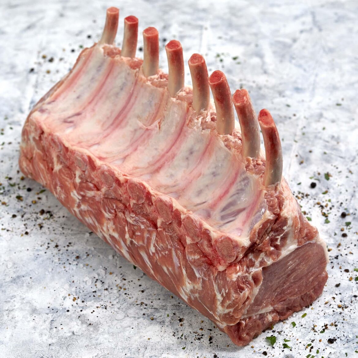 I've done loads of ribs etc, but I just bough a Rack of Ribs roast (Costco - picture from the internet).  Any of you cooked these yet on the joe? Was going to do low and slow and then sear. Would love some input.  (mine aren't frenched)