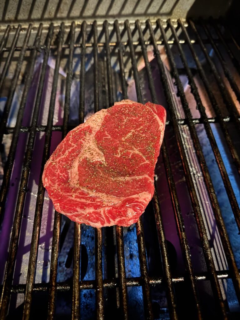My first Ribeye! My first Ribeye!