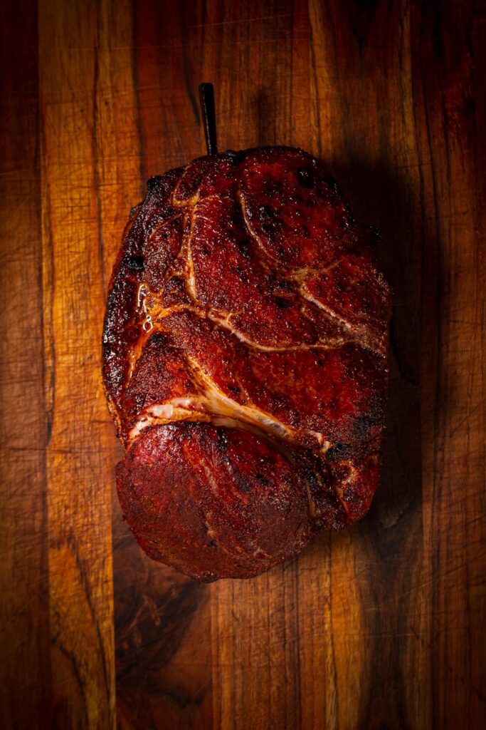 Grilled Pork Shoulder Steak