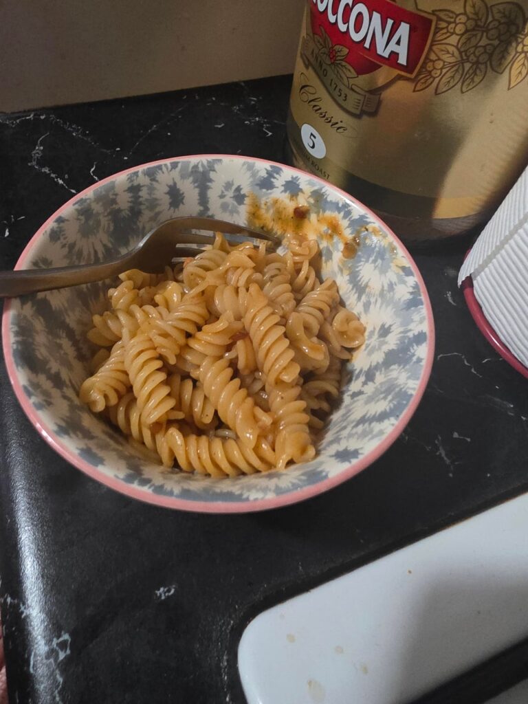 Calorie Estimate for Pasta and fruit?