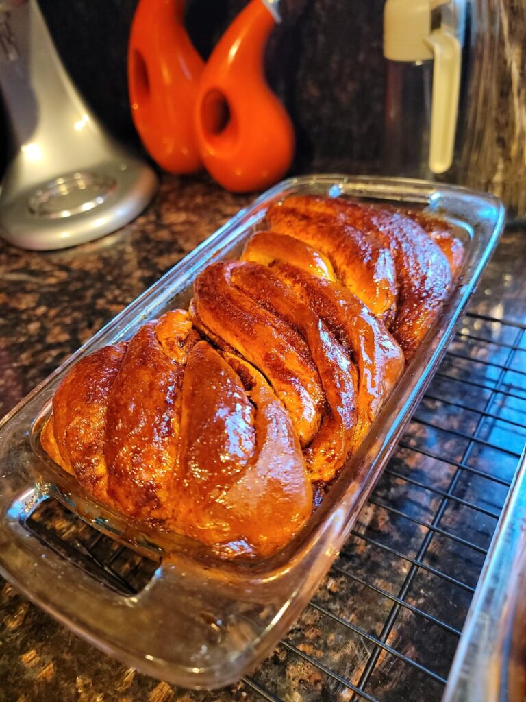I made some bread. Look at it.