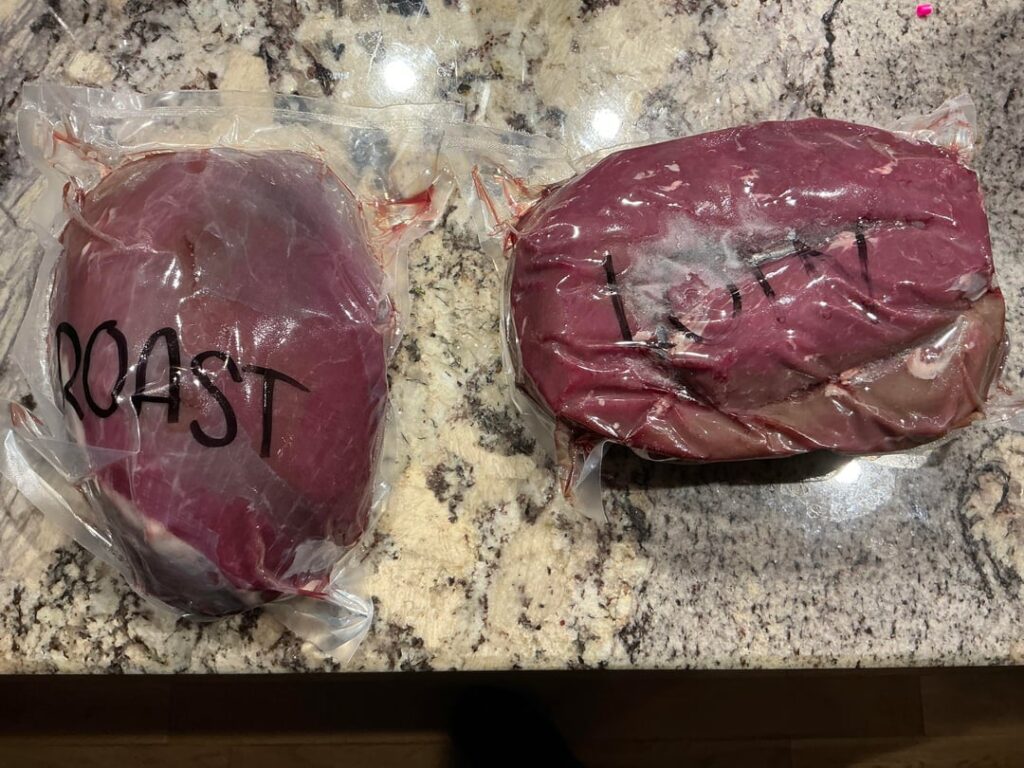 Deer loin and roast suggestions