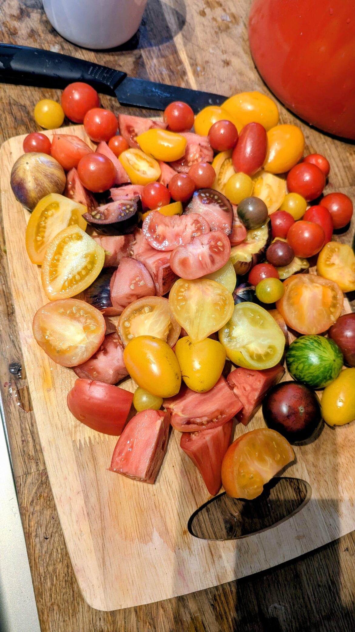 1st of November,one last batch of tomato sauce 🍅🍅