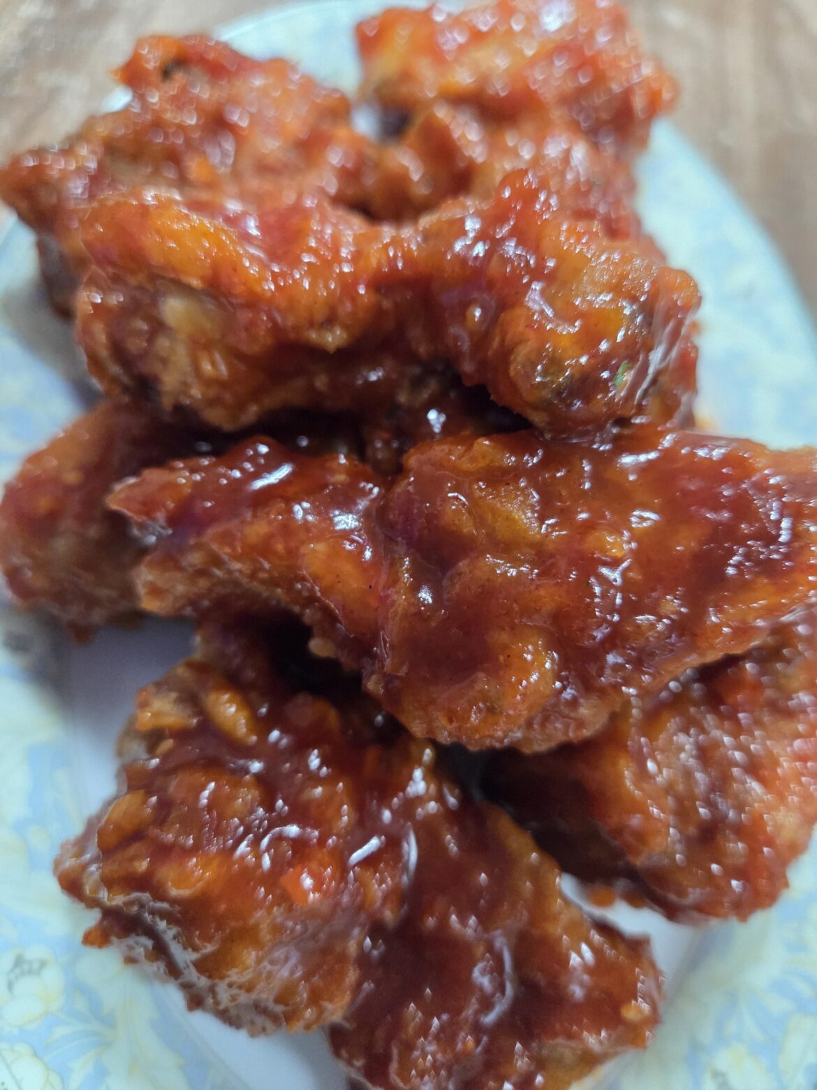 Korean seasoned fried chicken