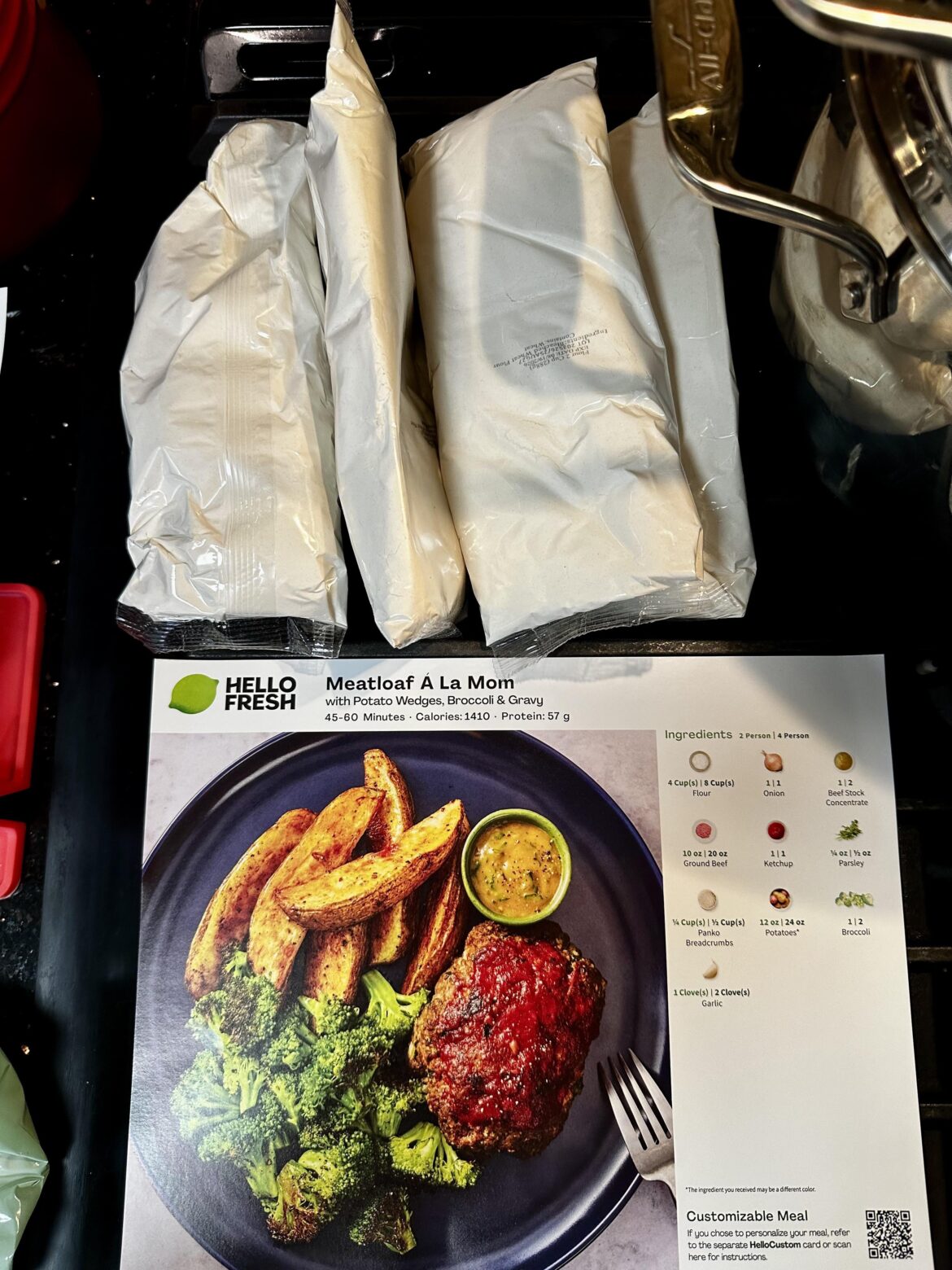 Good Gravy—EIGHT cups of flour!