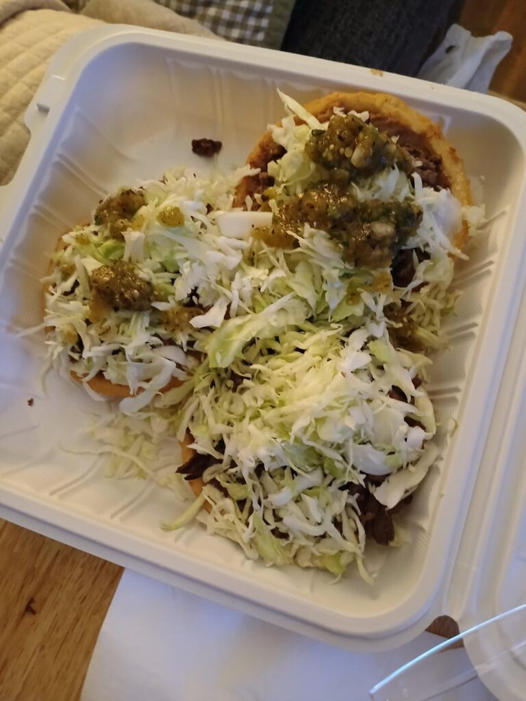 Grabbed wife some sopes