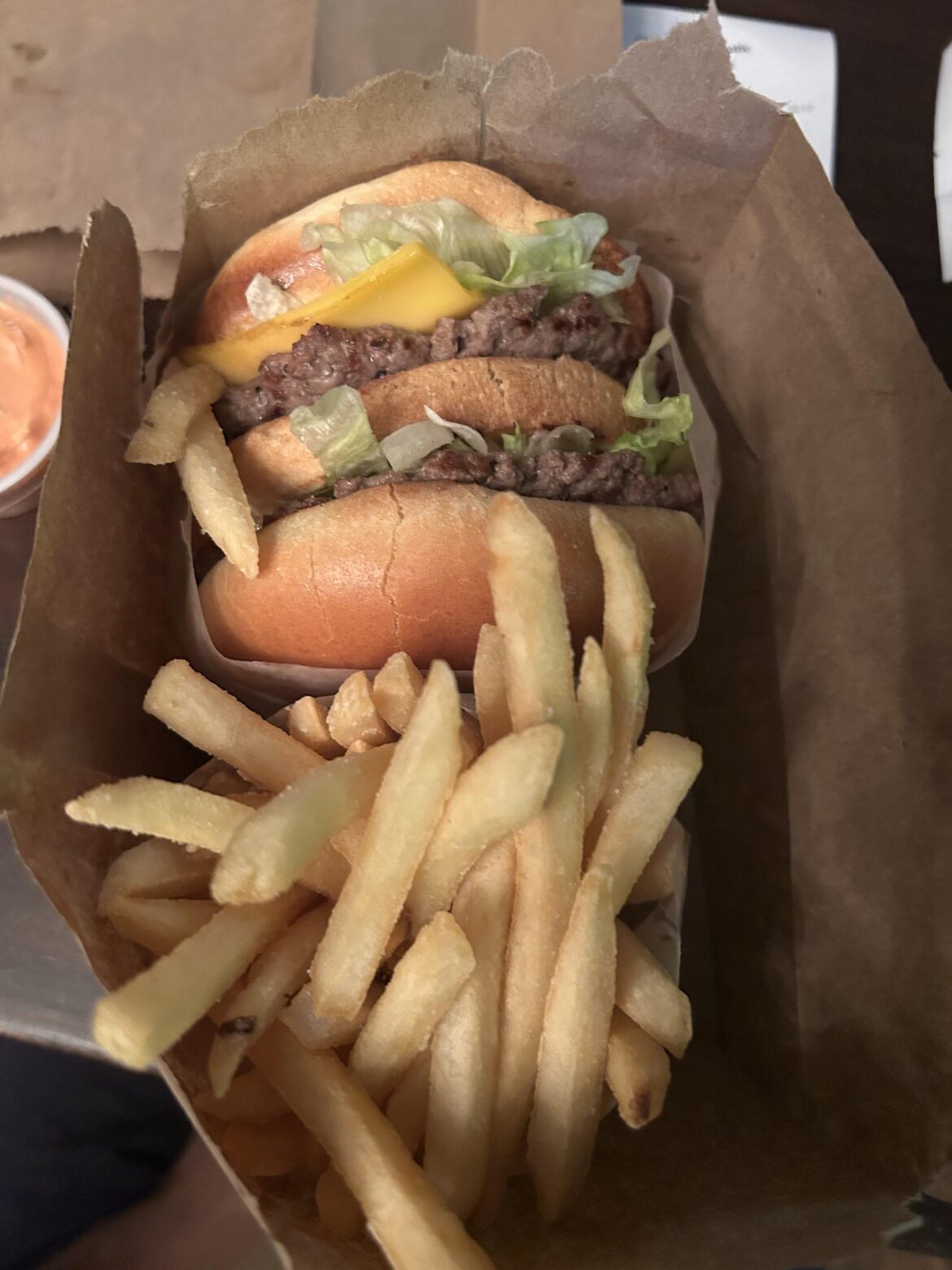 The “Big O Matic” from Elijah’s Automatic (w/beef tallow fries)