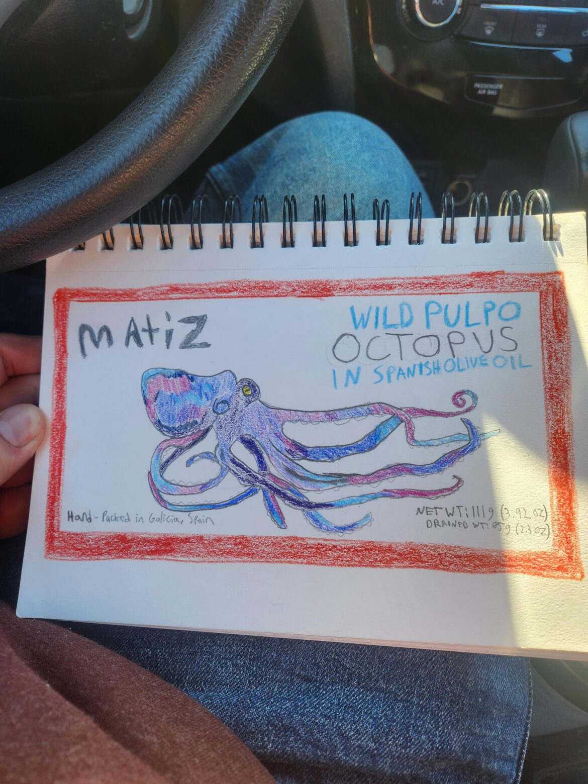 I was bored and drew this at work