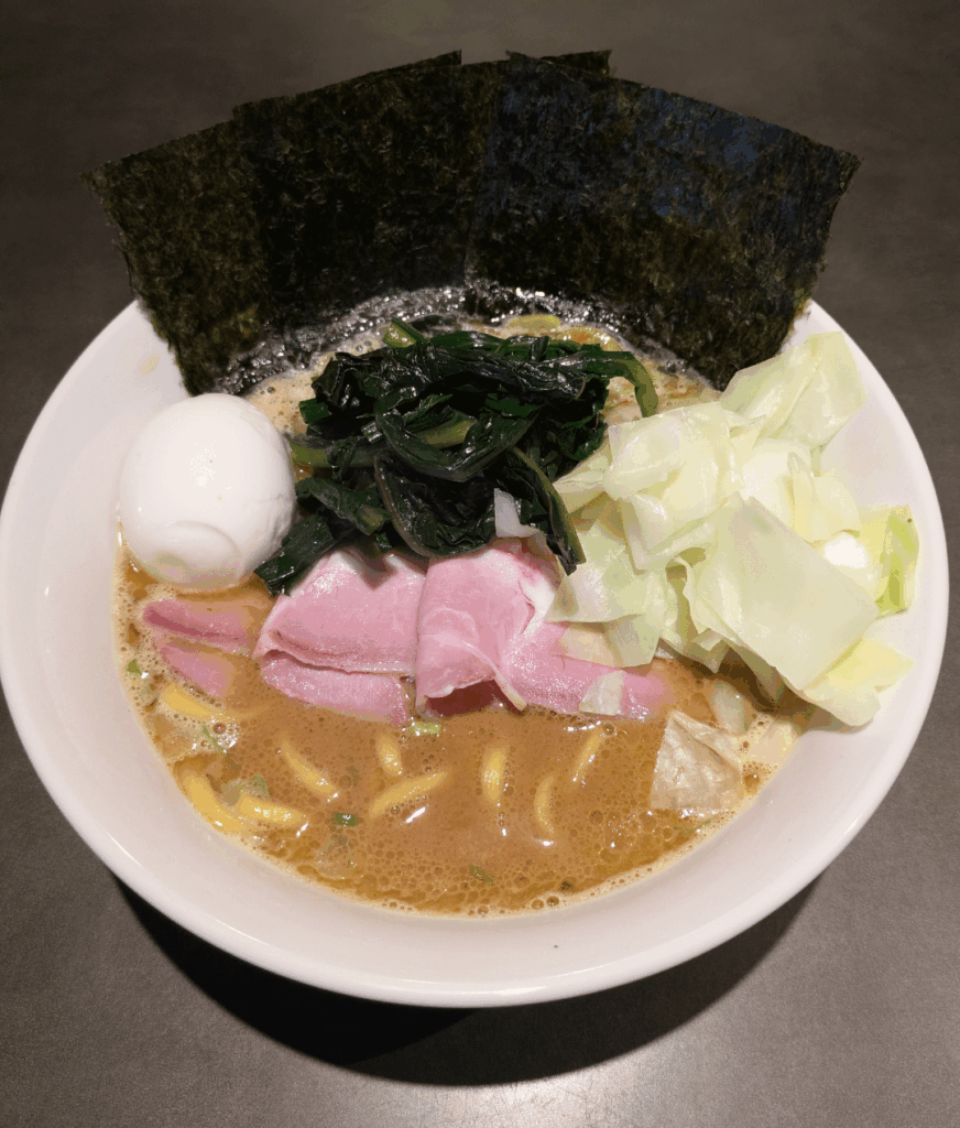 Homemade Iekei ramen