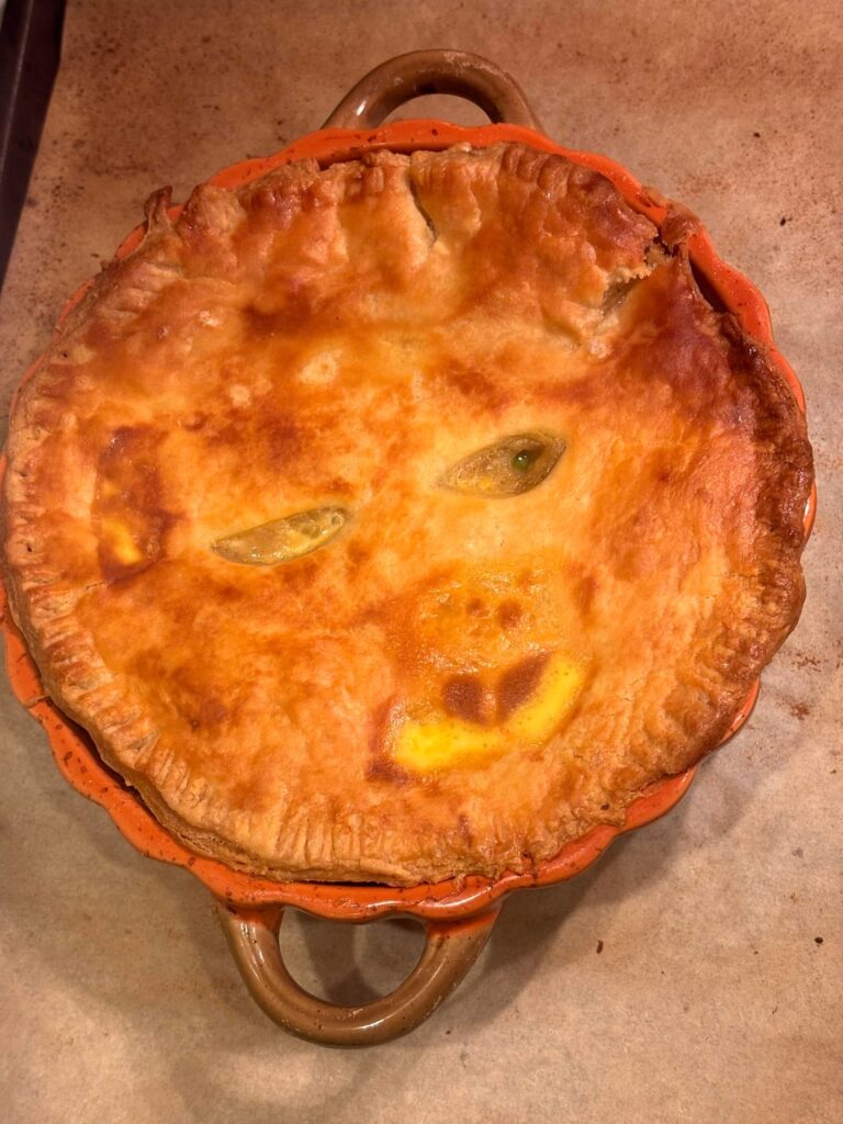 Remember me? I’m back with more pie, this time savory!