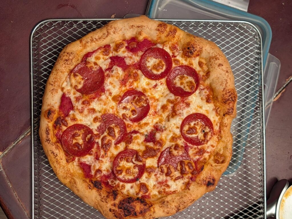 Second time making pizza 🔥