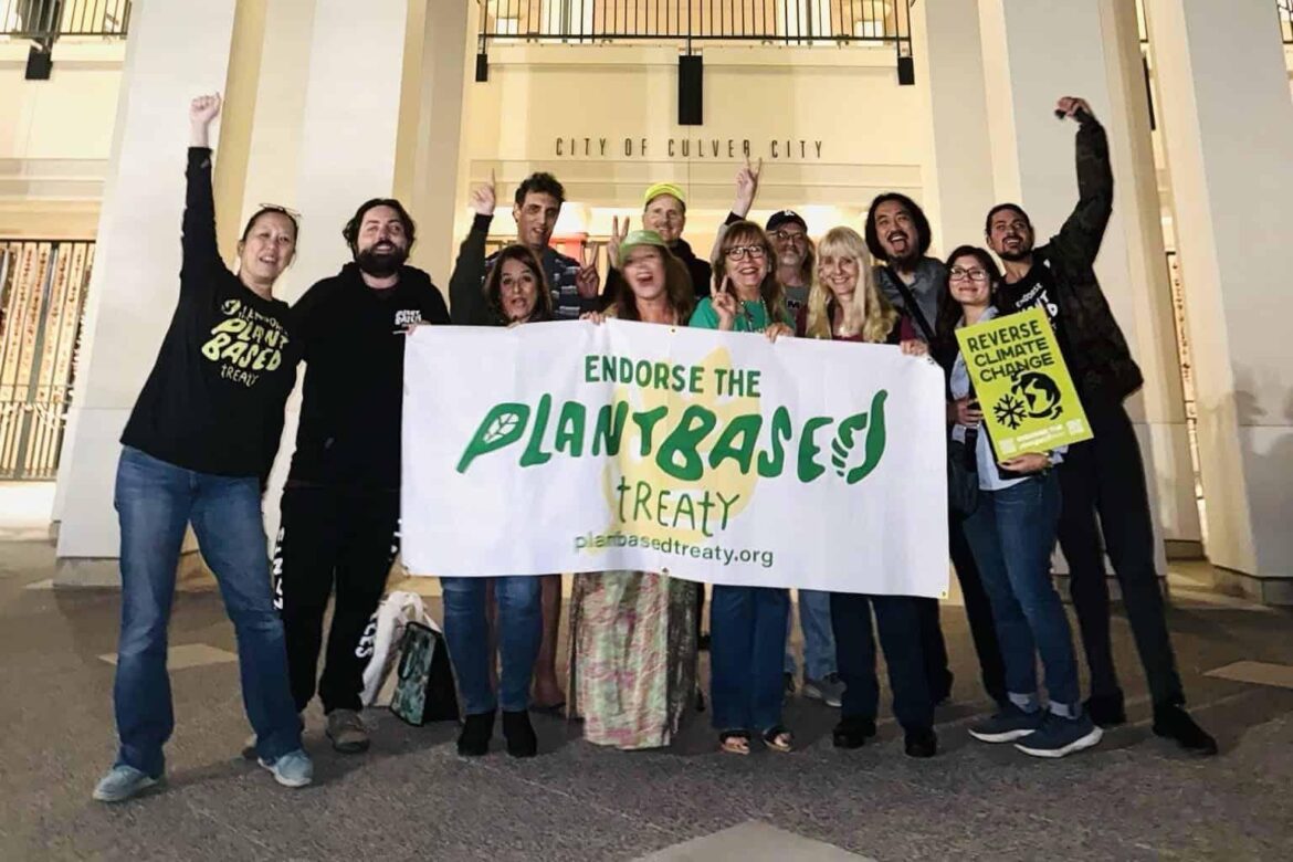 Culver City, California becomes the 58th city to endorse the call for a global Plant Based Treaty