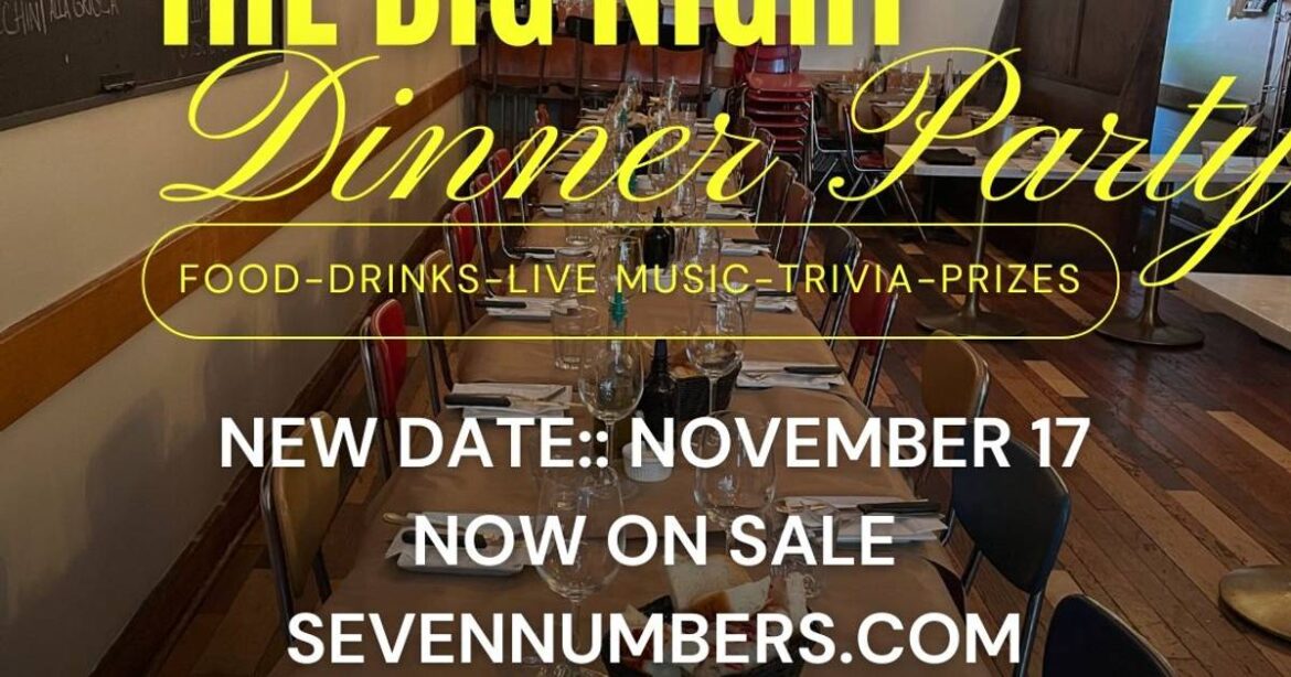 THE BIG NIGHT DINNER PARTY