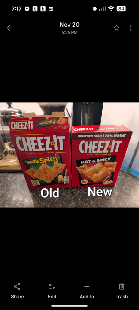 So are we all just going to pretend that the new new "spicy" Cheez-Its aren't terrible?