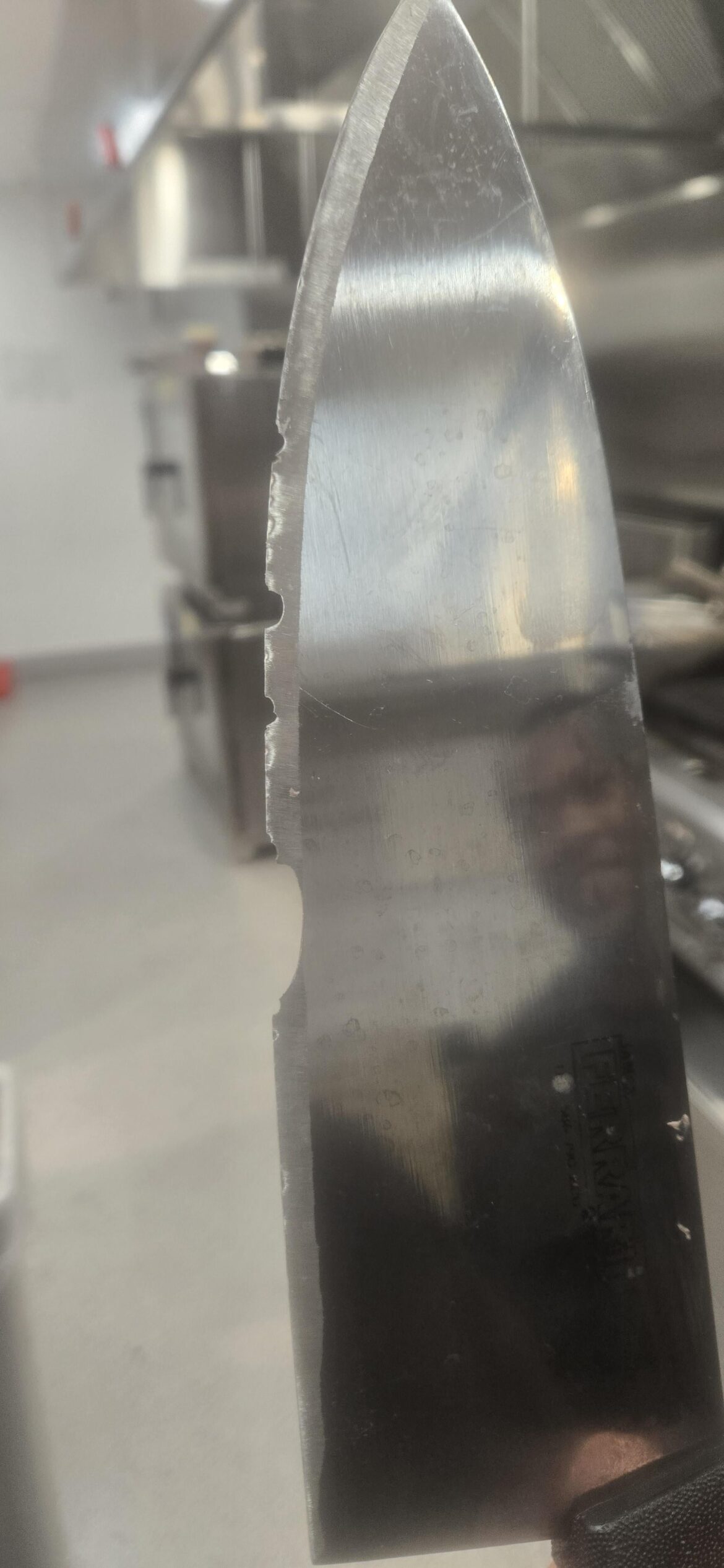 We literally have an in-house butcher shop with bone breakers and someone still did... this.