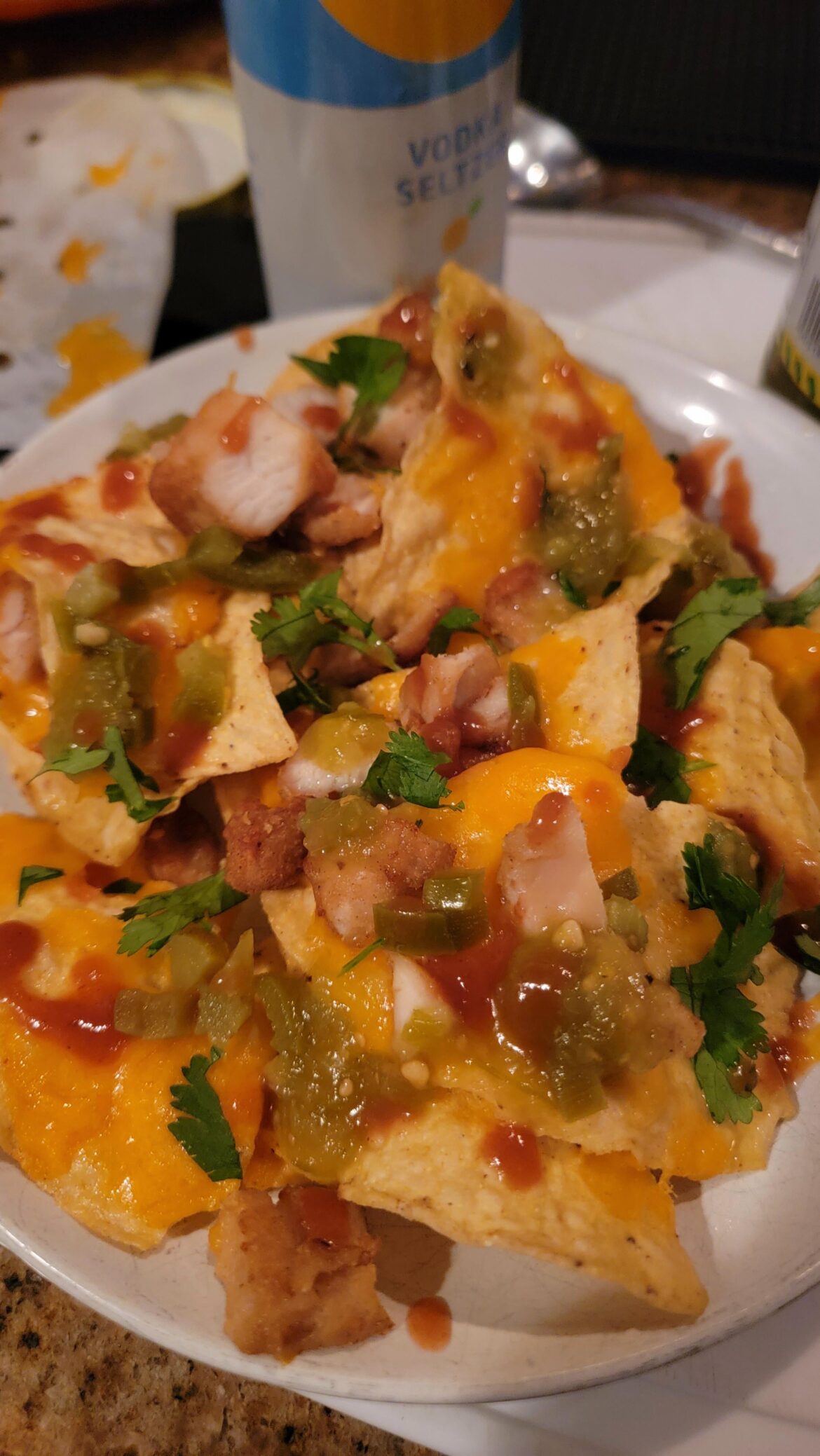 I Made 5-Minute Air Fryer Chicken Nachos