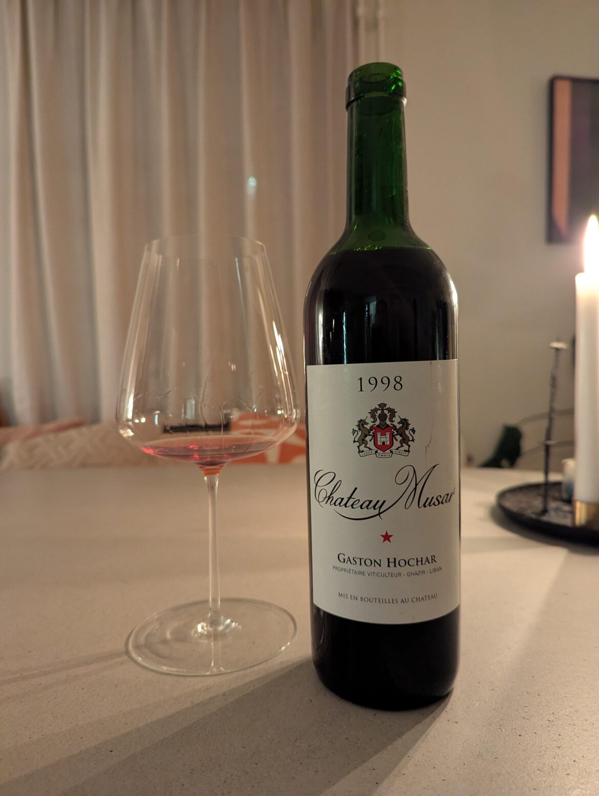 Musar 1998 tasting notes Musar 1998 tasting notes