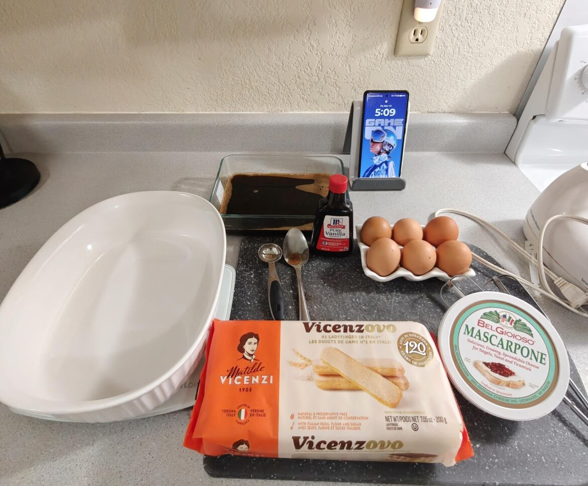 This is my first attempt at making Tiramisu. Do you have any tips or warnings to share?