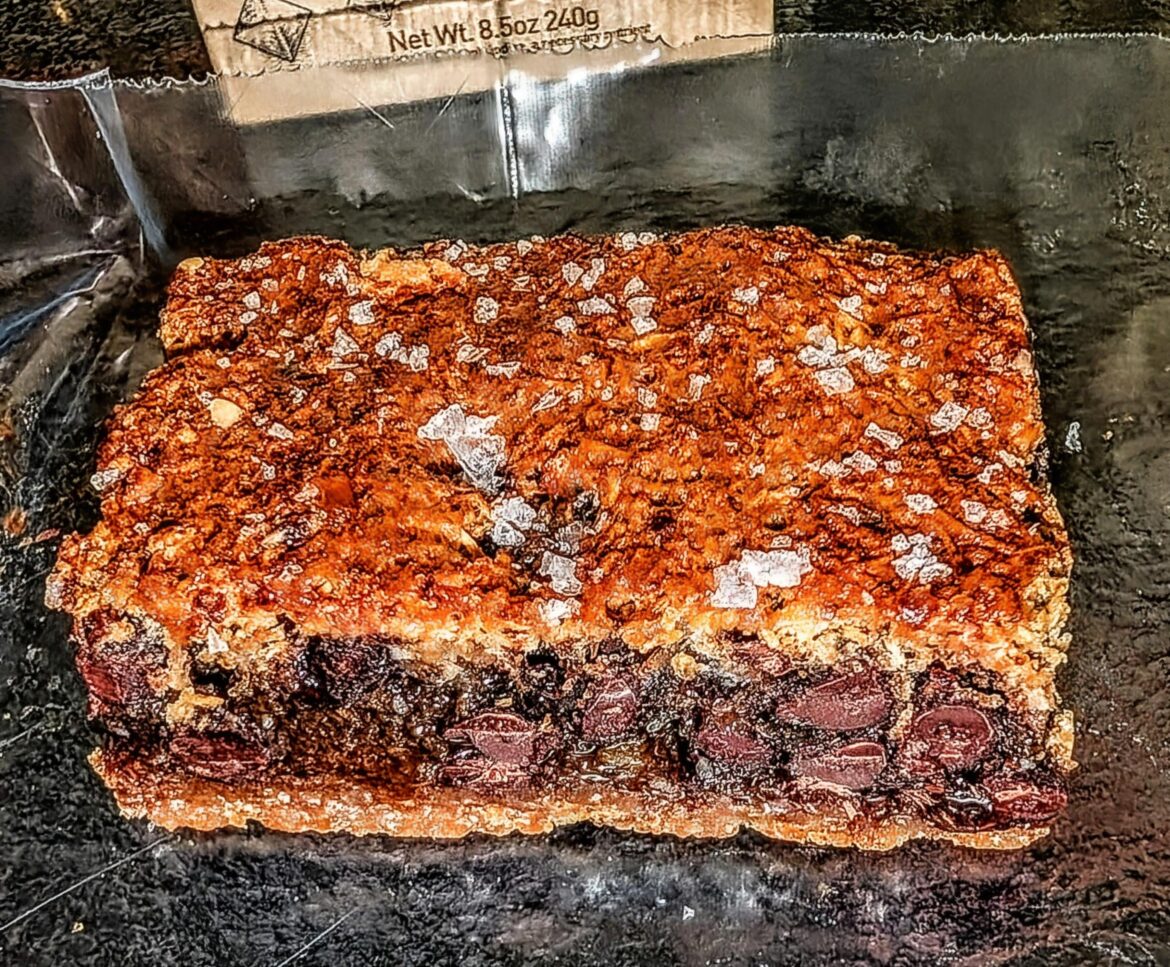 Bourbon Chocolate Pecan Pie Bars