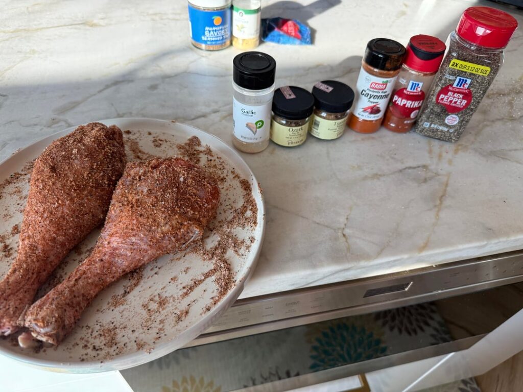 First time smoked and sous vide turkey legs were awesome!