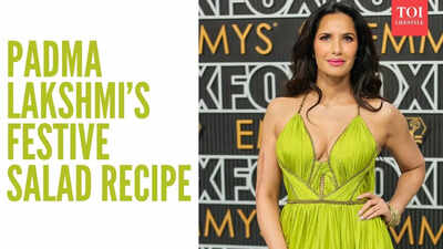 Padma Lakshmi’s 5-ingredient holiday salad might become your festive table hero