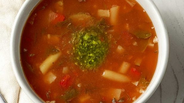 Panera Low-Fat Garden Vegetable Soup