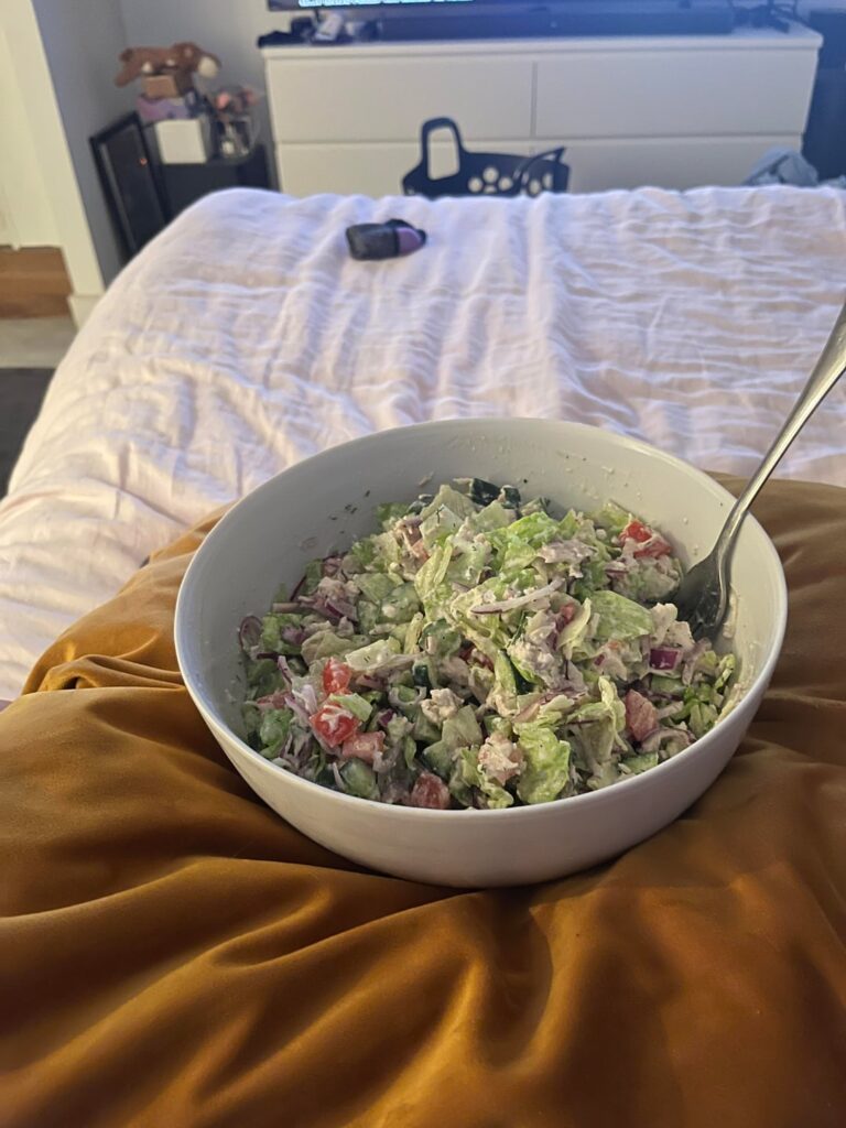 Chicken Tzatziki Salad Chicken Tzatziki Salad