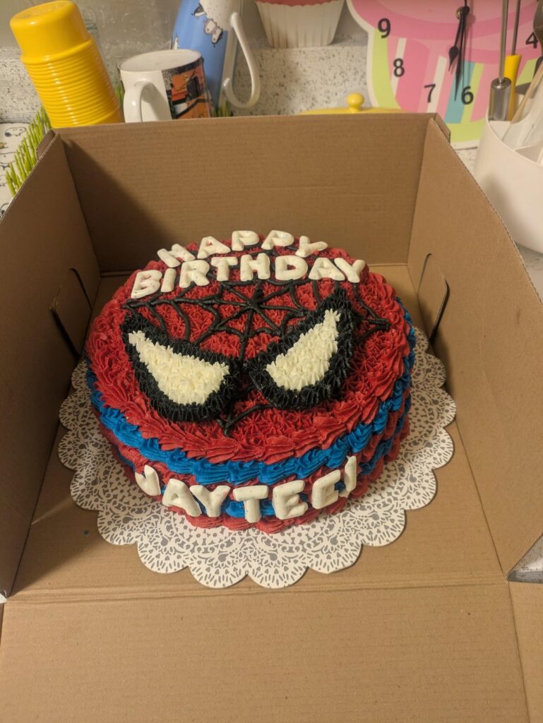 My first cake drop off for Cake4Kids!