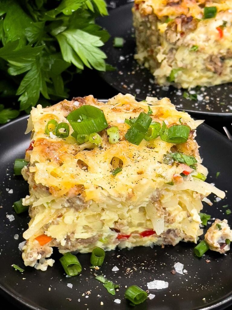 Sausage Hashbrown Breakfast Casserole