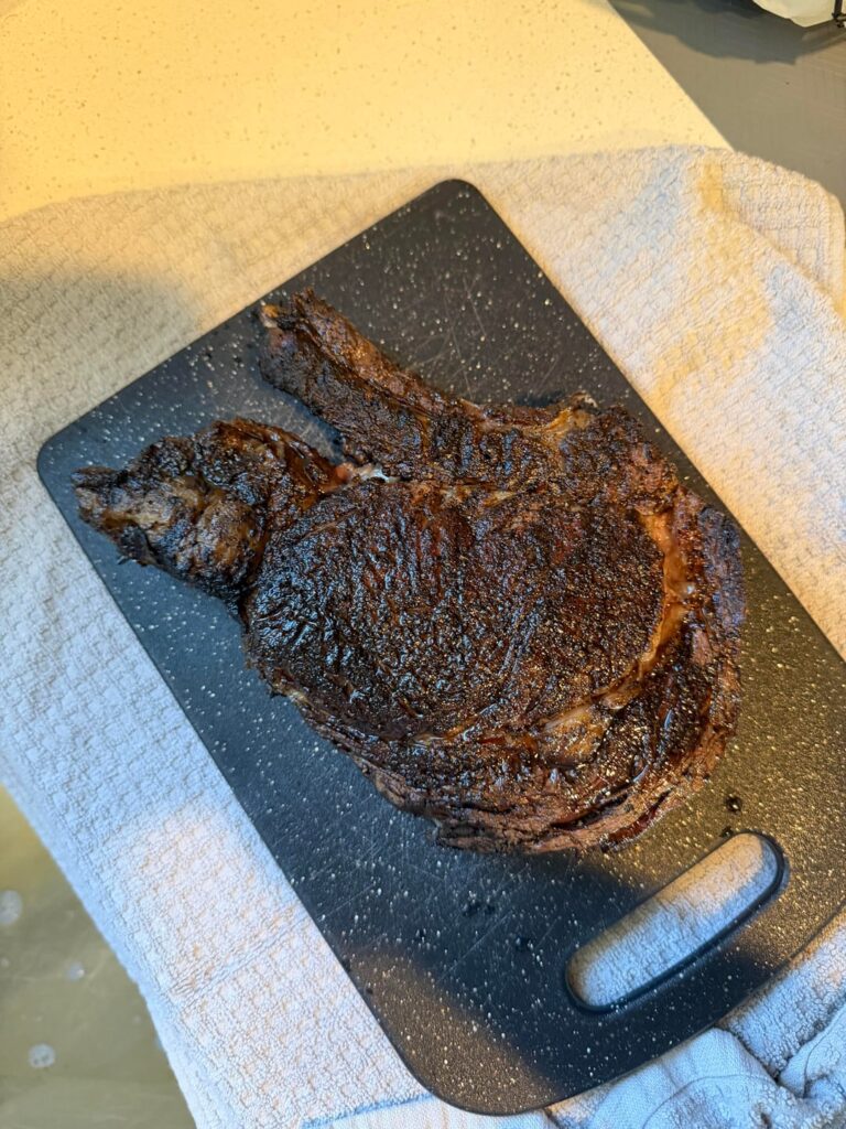 What could I do better when grilling a steak?