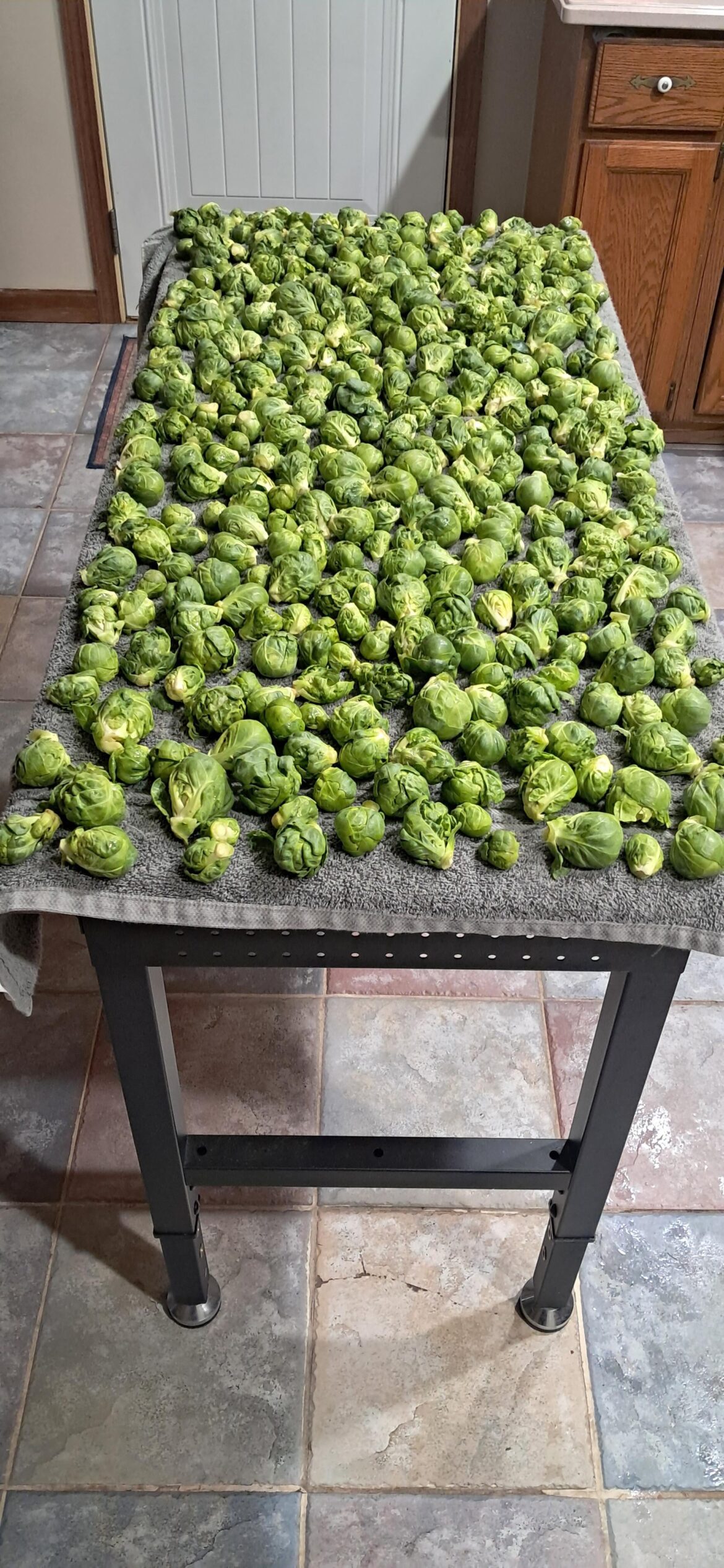 What's your favorite veggie to grow but least favorite to prepare/clean?