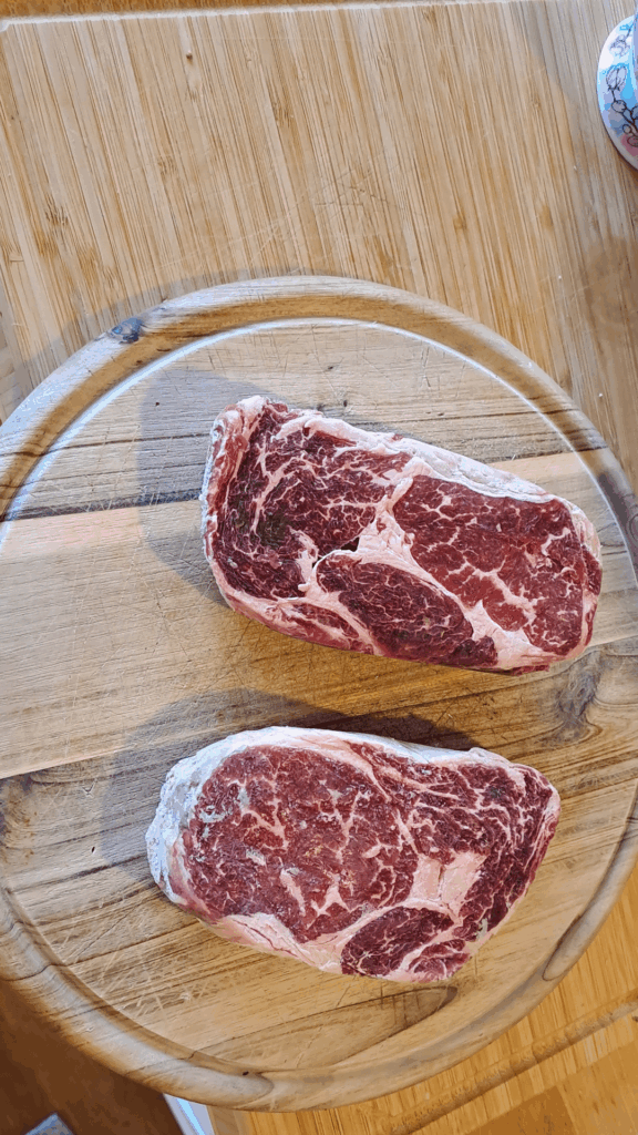 Steaks for tonight. cant wait 🥲