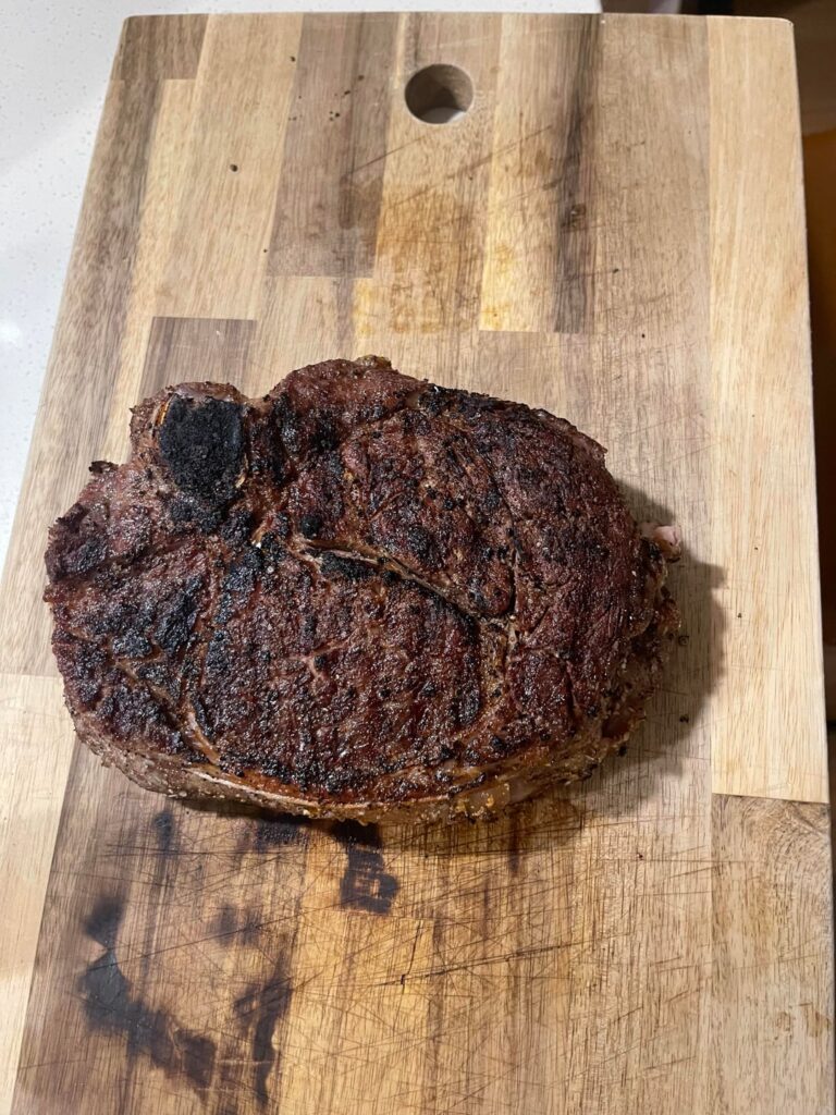 First time SV a ribeye this big