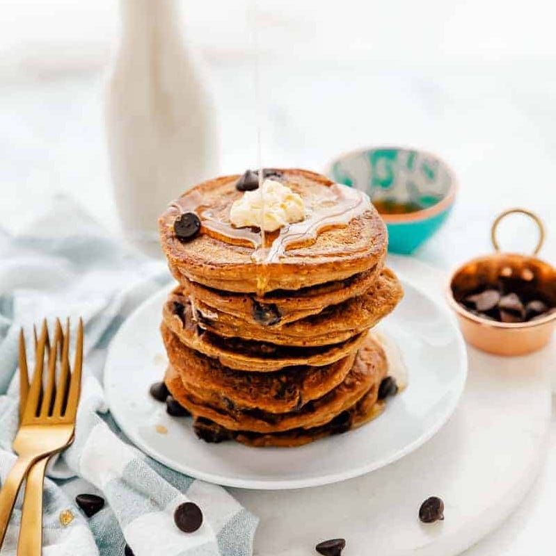 chocolate chip pancakes