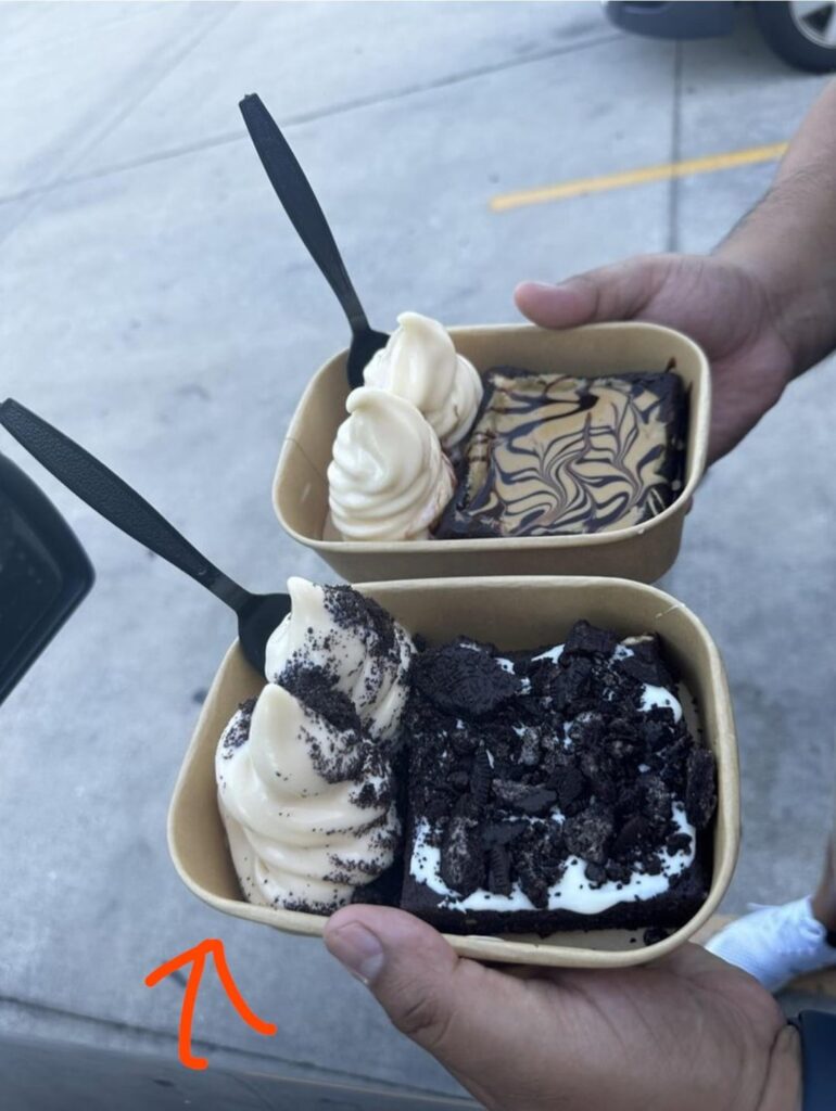 Calories in this Cookies and Dreams Brownie Ice Cream?