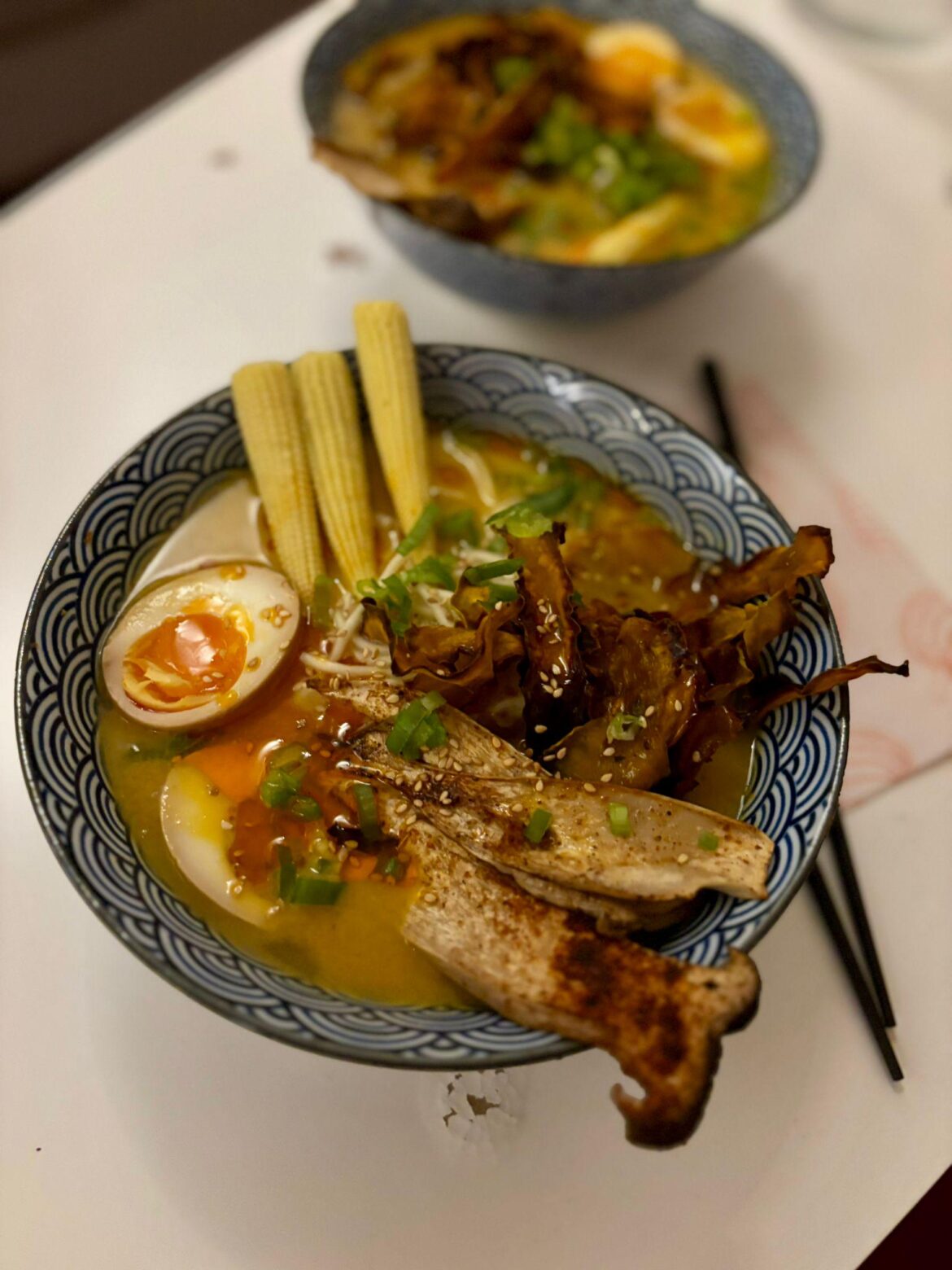 For Halloween I Made a Pumpkin Ramen