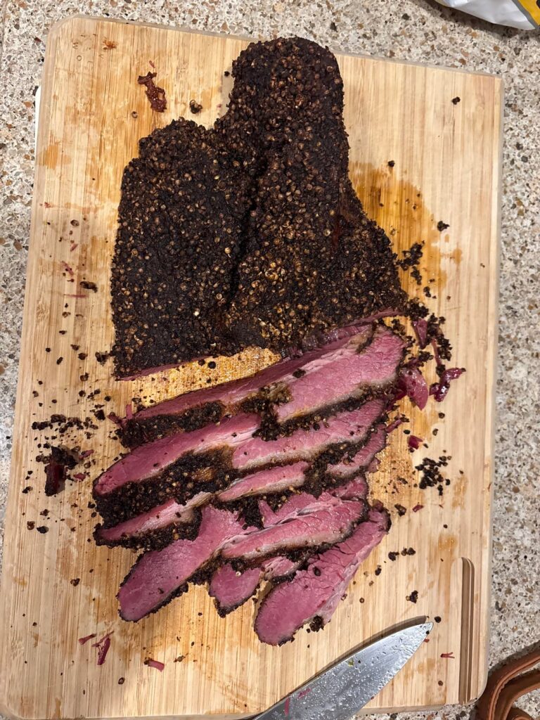 Last night’s Pastrami