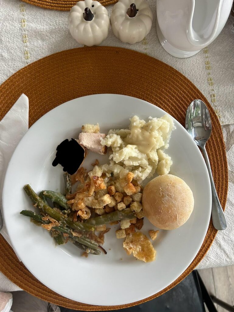 thanksgiving dinner and appetizers