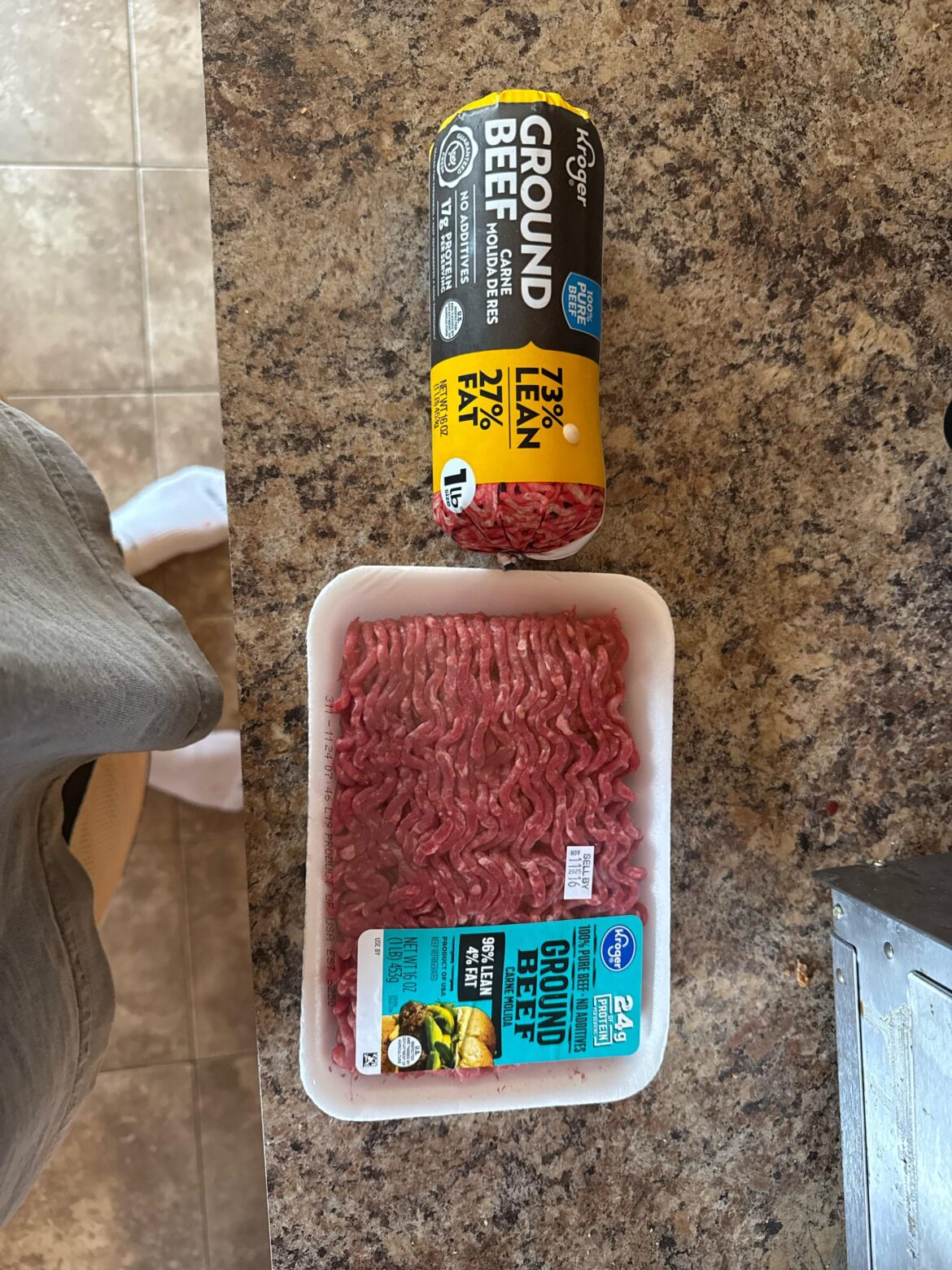 Did I just cheat the ground beef system?