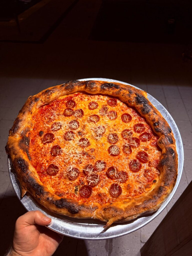 By far the best pizza I've made so far